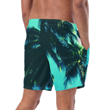 Load image into Gallery viewer, Make America Great Again Palm Tree Men&#39;s swim trunks
