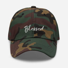 Load image into Gallery viewer, Blessed hat in camo
