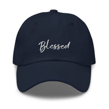 Load image into Gallery viewer, Blessed hat in Navy

