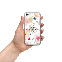 Load image into Gallery viewer, Grace of God Clear floral Case for iPhone®
