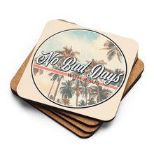 Load image into Gallery viewer, No Bad Days With Jesus - Cork-back coaster set
