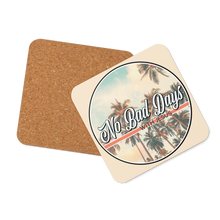 Load image into Gallery viewer, No Bad Days With Jesus - Cork-back coaster set
