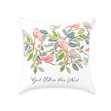 Load image into Gallery viewer, Bless this Nest Throw Pillow
