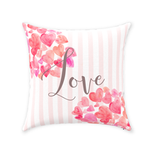 Load image into Gallery viewer, Hearts &amp; Love Throw Pillow
