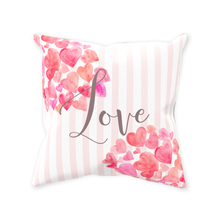Load image into Gallery viewer, Hearts &amp; Love Throw Pillow
