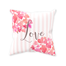 Load image into Gallery viewer, Hearts &amp; Love Throw Pillow
