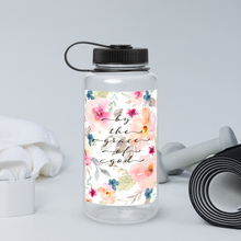 Load image into Gallery viewer, By the grace of God wide mouth water bottle
