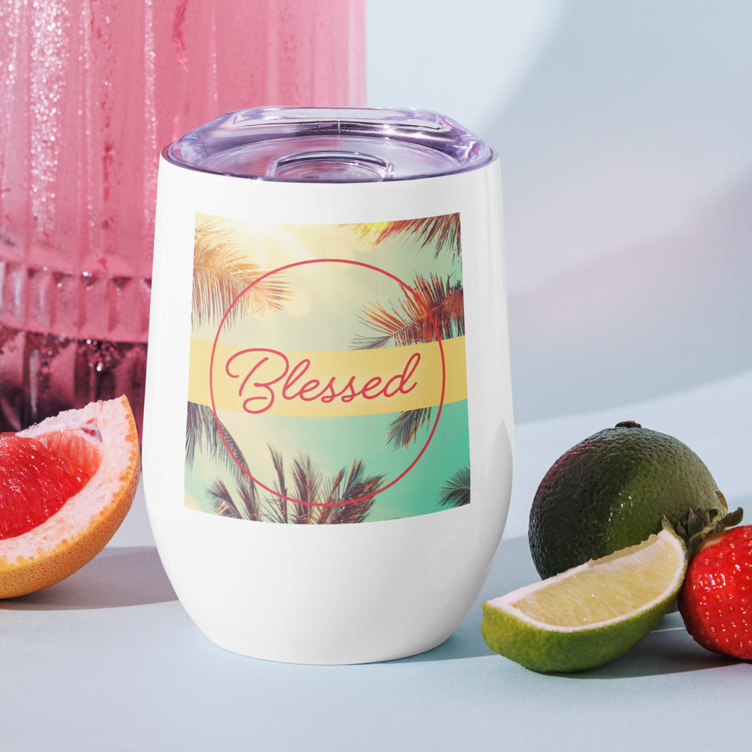 Blessed Wine tumbler