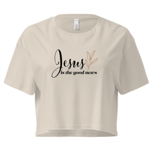 Load image into Gallery viewer, Good News Women’s crop top
