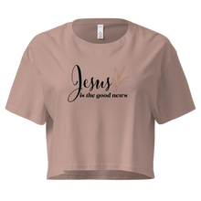 Load image into Gallery viewer, Good News Women’s crop top
