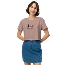 Load image into Gallery viewer, Good News Women’s crop top
