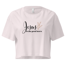 Load image into Gallery viewer, Good News Women’s crop top
