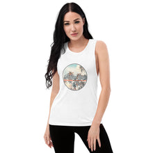 Load image into Gallery viewer, No Bad Days With Jesus - Ladies’ Muscle Tank
