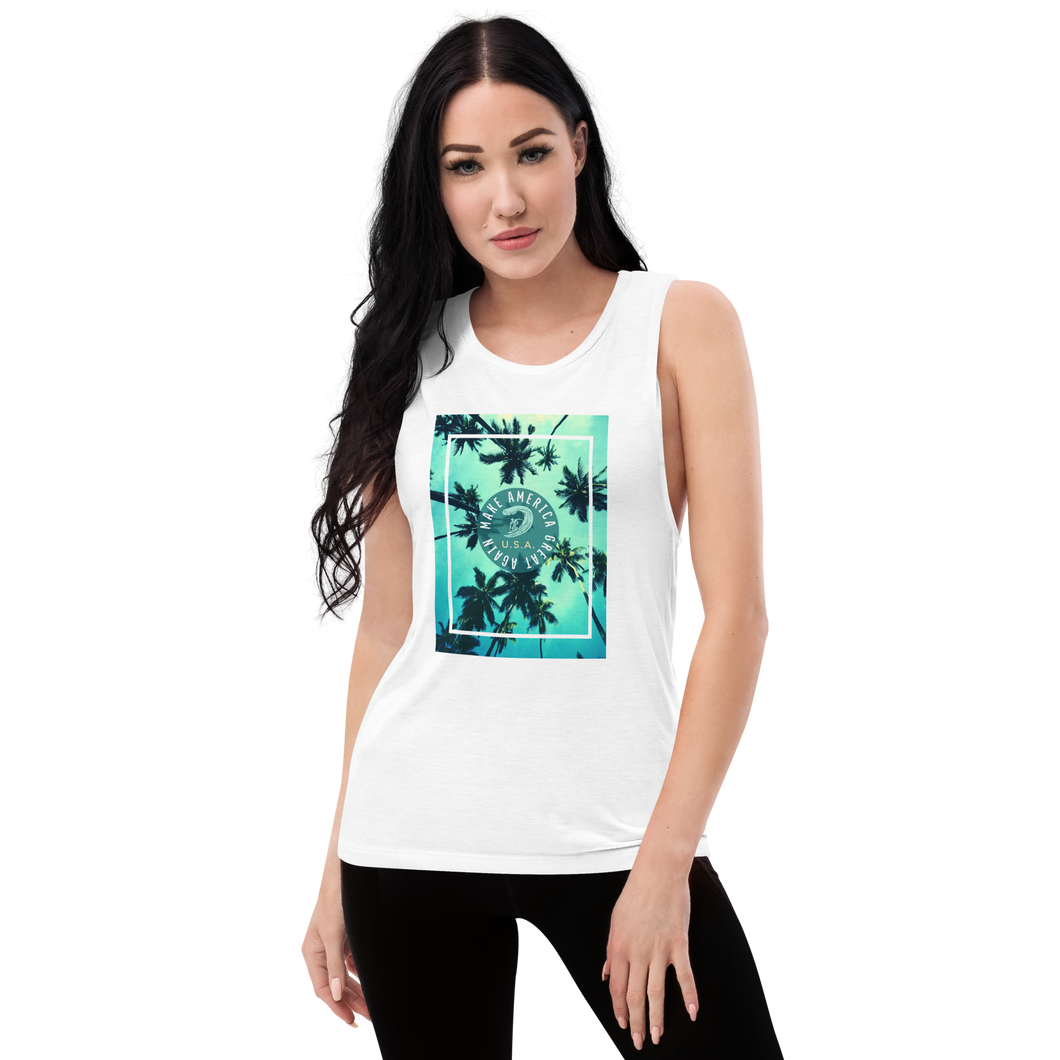 MAGA ladies tank top