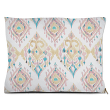 Load image into Gallery viewer, Pastel colored IKAT Dog Bed
