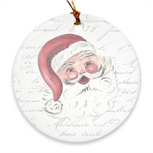 Load image into Gallery viewer, Santa Porcelain Ornaments
