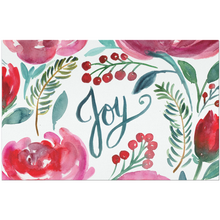 Load image into Gallery viewer, Christmas Floral Joy Placemat
