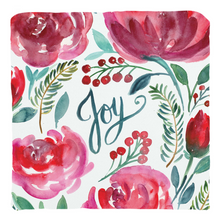 Load image into Gallery viewer, Floral Joy Christmas pillow cover
