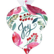 Load image into Gallery viewer, Christmas Floral Joy Eco-friendly Christmas Ornaments
