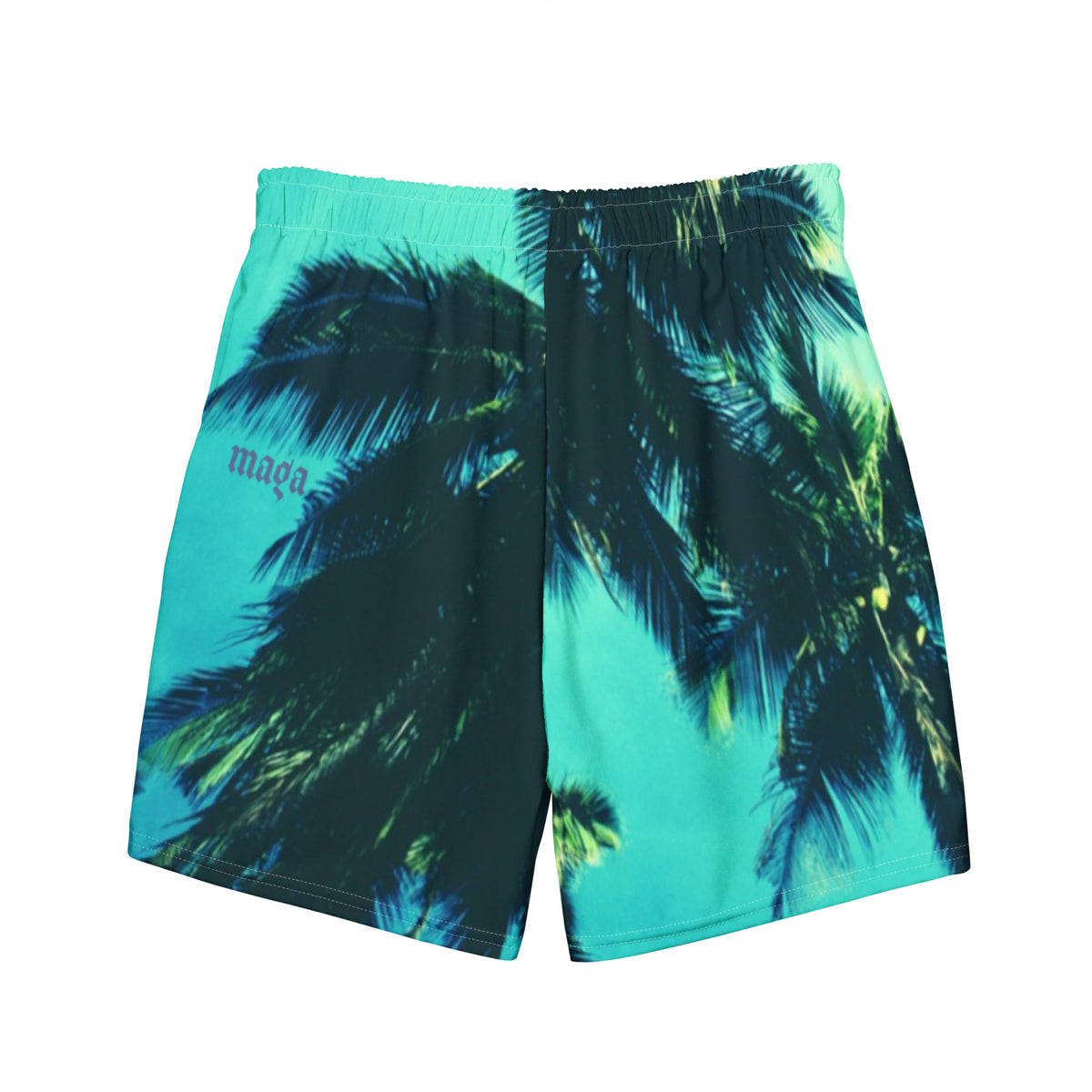 MAGA Palm Tree Men's swim trunks