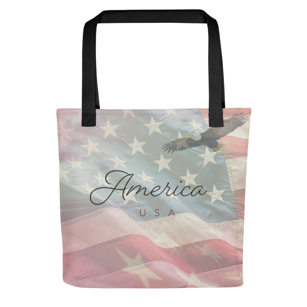 American flag Tote bag
