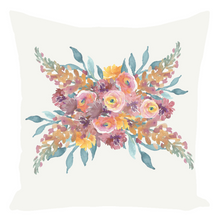Load image into Gallery viewer, Farmhouse Floral Throw Pillow
