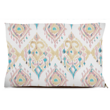 Load image into Gallery viewer, Pastel colored IKAT Dog Bed
