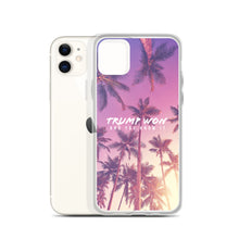 Load image into Gallery viewer, Purple Palm trump Won iPhone Case
