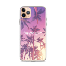 Load image into Gallery viewer, Purple Palm trump Won iPhone Case
