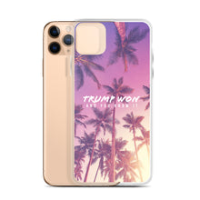 Load image into Gallery viewer, Purple Palm trump Won iPhone Case
