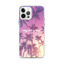 Load image into Gallery viewer, Purple Palm trump Won iPhone Case
