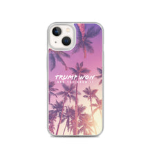 Load image into Gallery viewer, Purple Palm trump Won iPhone Case
