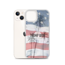 Load image into Gallery viewer, Trump Won iPhone Case
