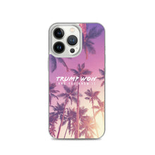 Load image into Gallery viewer, Purple Palm trump Won iPhone Case
