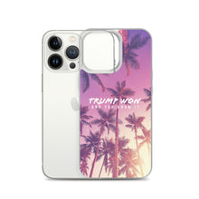 Load image into Gallery viewer, Purple Palm trump Won iPhone Case
