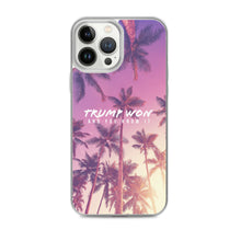 Load image into Gallery viewer, Purple Palm trump Won iPhone Case
