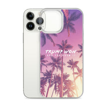 Load image into Gallery viewer, Purple Palm trump Won iPhone Case
