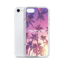 Load image into Gallery viewer, Purple Palm trump Won iPhone Case
