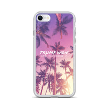 Load image into Gallery viewer, Purple Palm trump Won iPhone Case
