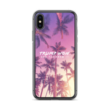 Load image into Gallery viewer, Purple Palm trump Won iPhone Case
