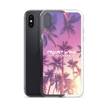 Load image into Gallery viewer, Purple Palm trump Won iPhone Case
