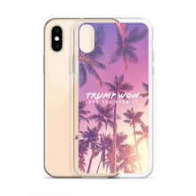 Load image into Gallery viewer, Purple Palm trump Won iPhone Case
