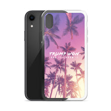 Load image into Gallery viewer, Purple Palm trump Won iPhone Case
