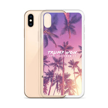 Load image into Gallery viewer, Purple Palm trump Won iPhone Case
