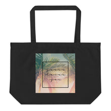 Load image into Gallery viewer, Jesus Loves You large organic tote bag
