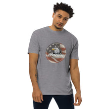 Load image into Gallery viewer, America&#39;s worth fighting for Men’s heavyweight tee
