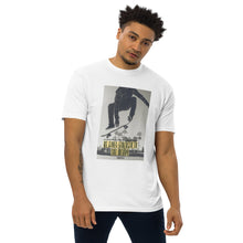 Load image into Gallery viewer, Men’s Isaiah 40:29 premium heavyweight tee shirt
