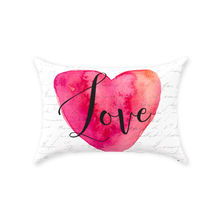 Load image into Gallery viewer, Love &amp; Heart Throw Pillow
