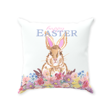 Load image into Gallery viewer, Happy Easter Bunny Throw Pillow
