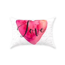 Load image into Gallery viewer, Love &amp; Heart Throw Pillow
